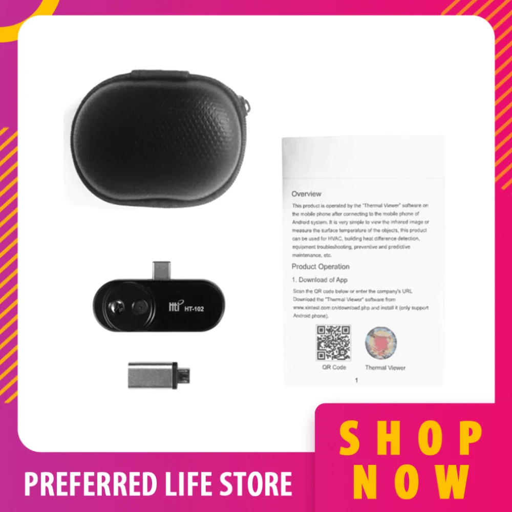 FLIR ONE PRO мобильный телефон Термальность изображений Камера Инфракрасный