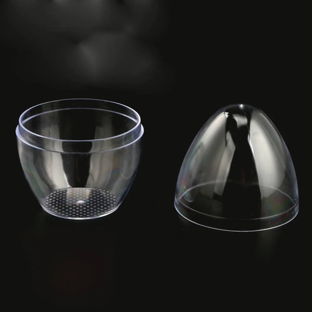 2 шт. яйцо образная затяжка подставка держатель косметический порошок красоты