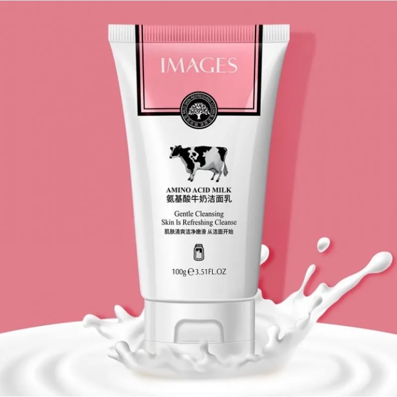 IMAGES Пенка для умывания с молочными протеинами Beauty Amino Acid Milk Cleanser 100 гр. |