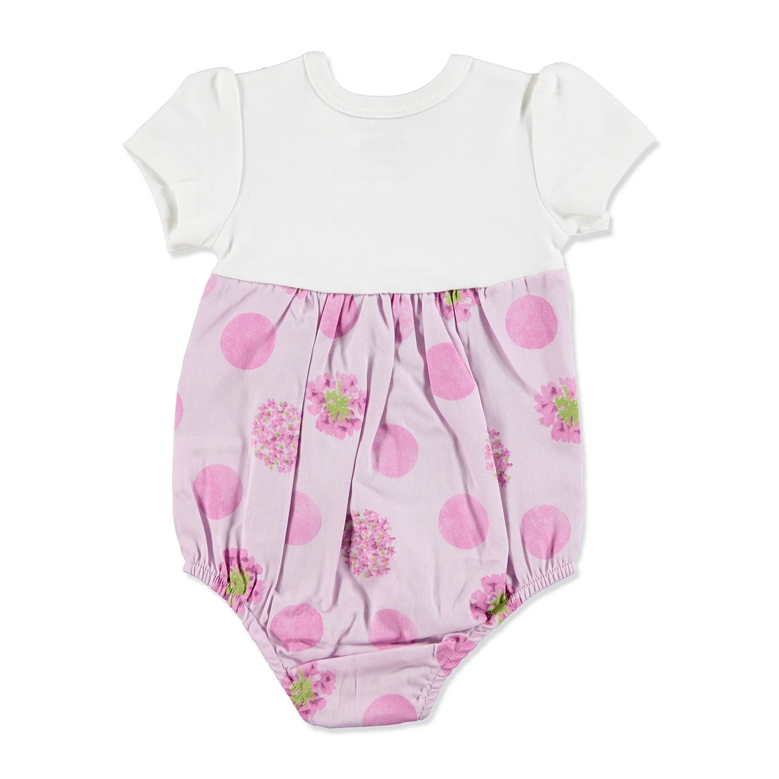 Ebebek HelloBaby/летнее боди в горошек с цветочным рисунком для маленьких девочек| |