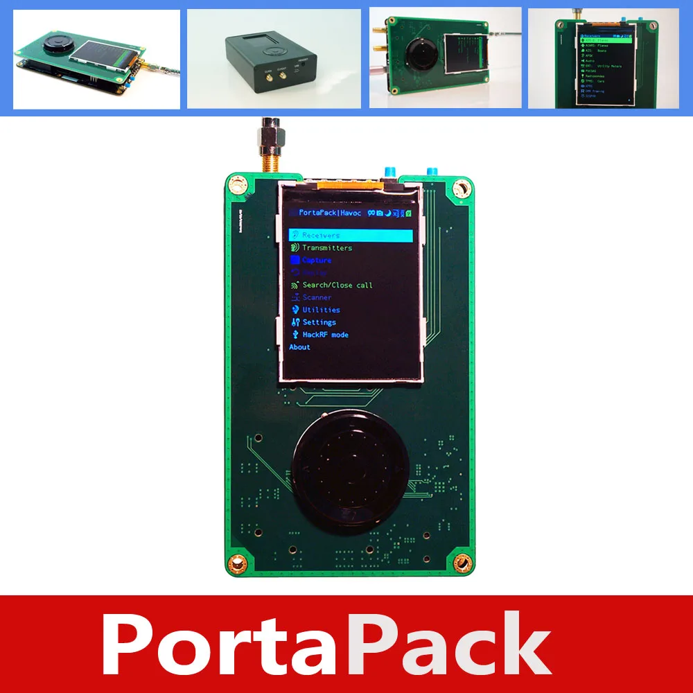 Консоль PortaPack для HackRF One 1 МГц-6 ГГц SDR приемник и передача AM FM SSB ADS-B SSTV Ham радио