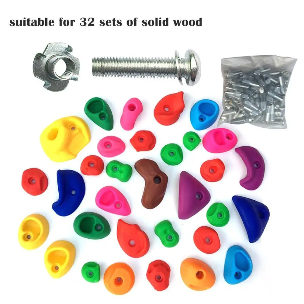 Скалолазание удерживает игрушку для детей большие настенные ручки скалолазания