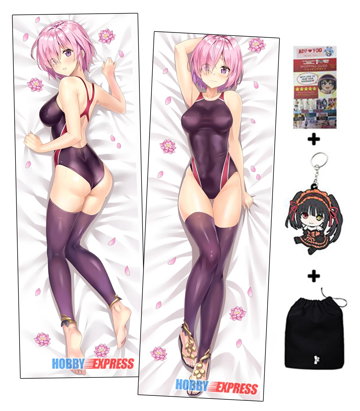 Хобби Экспресс FGO Mash Kyrielight Dakimakura японский Otaku Waifu обнимающая наволочка