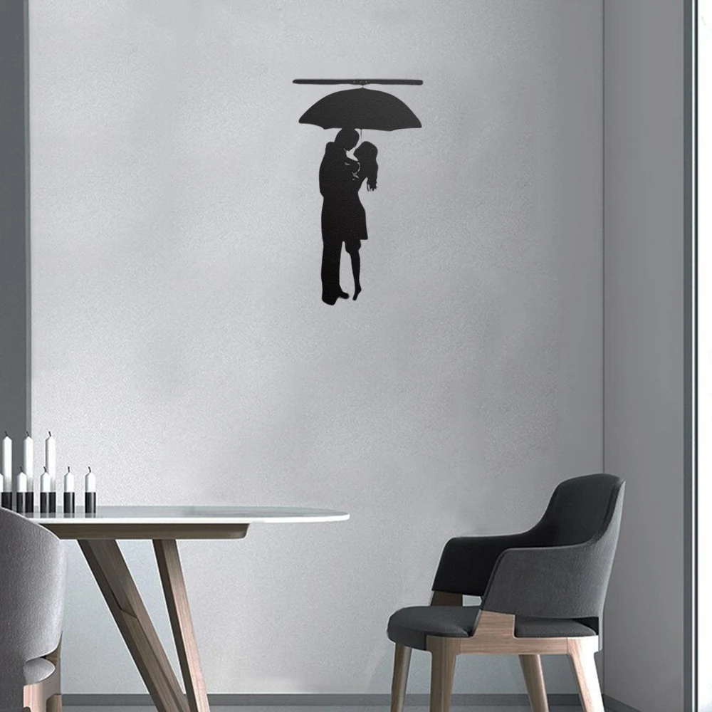 

Rain of Love Metal Wall Art Decor Laser Cut Hanging for Indoor Outdoor Home Office Decorative Garden Bedroom Livingroom Plaque Kitchen Modern Luxury Fashion Creative Stylish Gift Dropshipping Made in Turkey