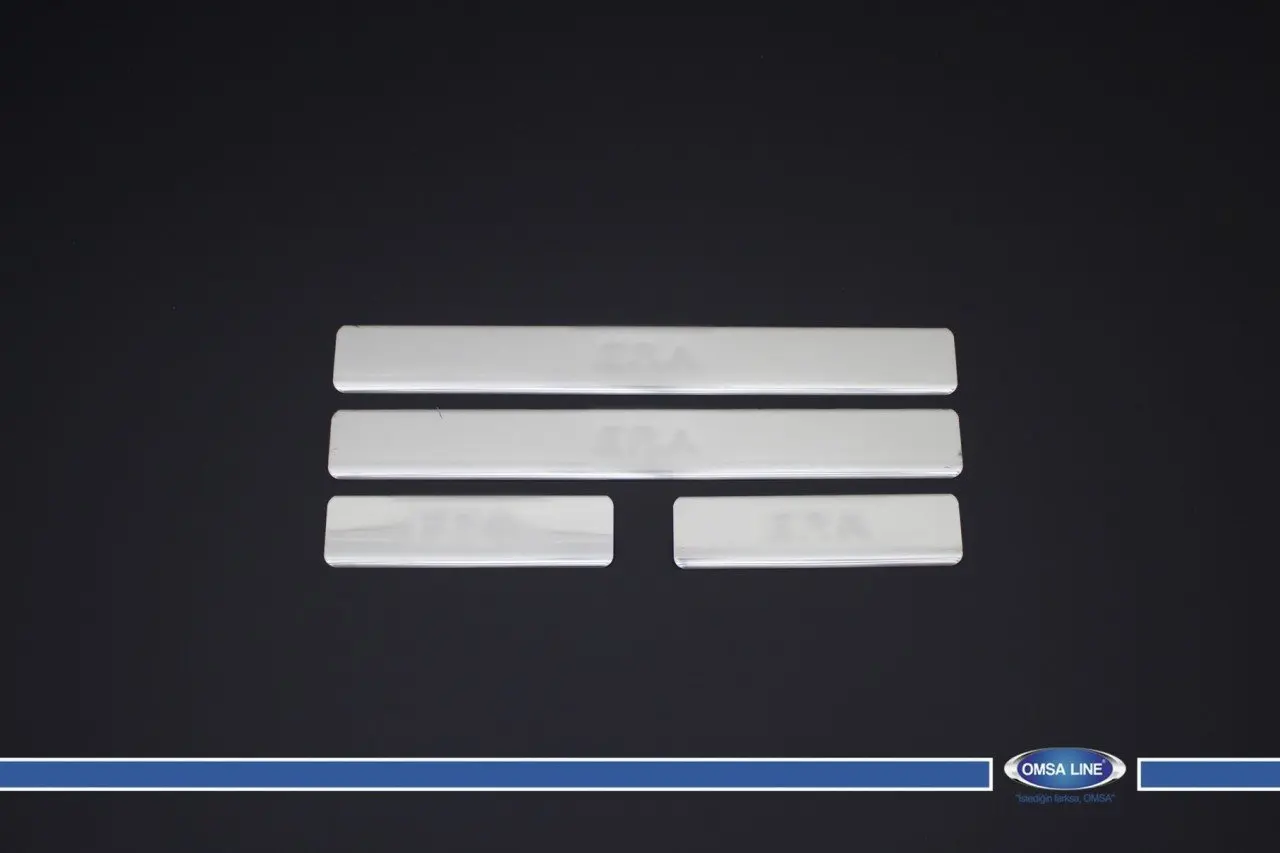 

Hyundai Accent Era Chrome Door Sill 4 Pr.P. Steel 2005-2011