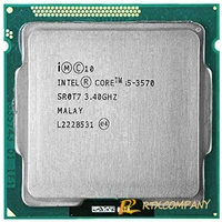 intel i5 3570 lga 1155 3 4ghz 6mb quad core pc computer desktop cpu processor i5 3570 hd 2500 supported memory ddr3 13331600mhz