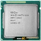 Процессор Intel i5-3570, LGA-1155, 3,4 ГГц, 6 Мб, четырехъядерный, для ПК, настольного компьютера, I5 3570 HD 2500, поддерживаемая память DDR3-13331600 МГц