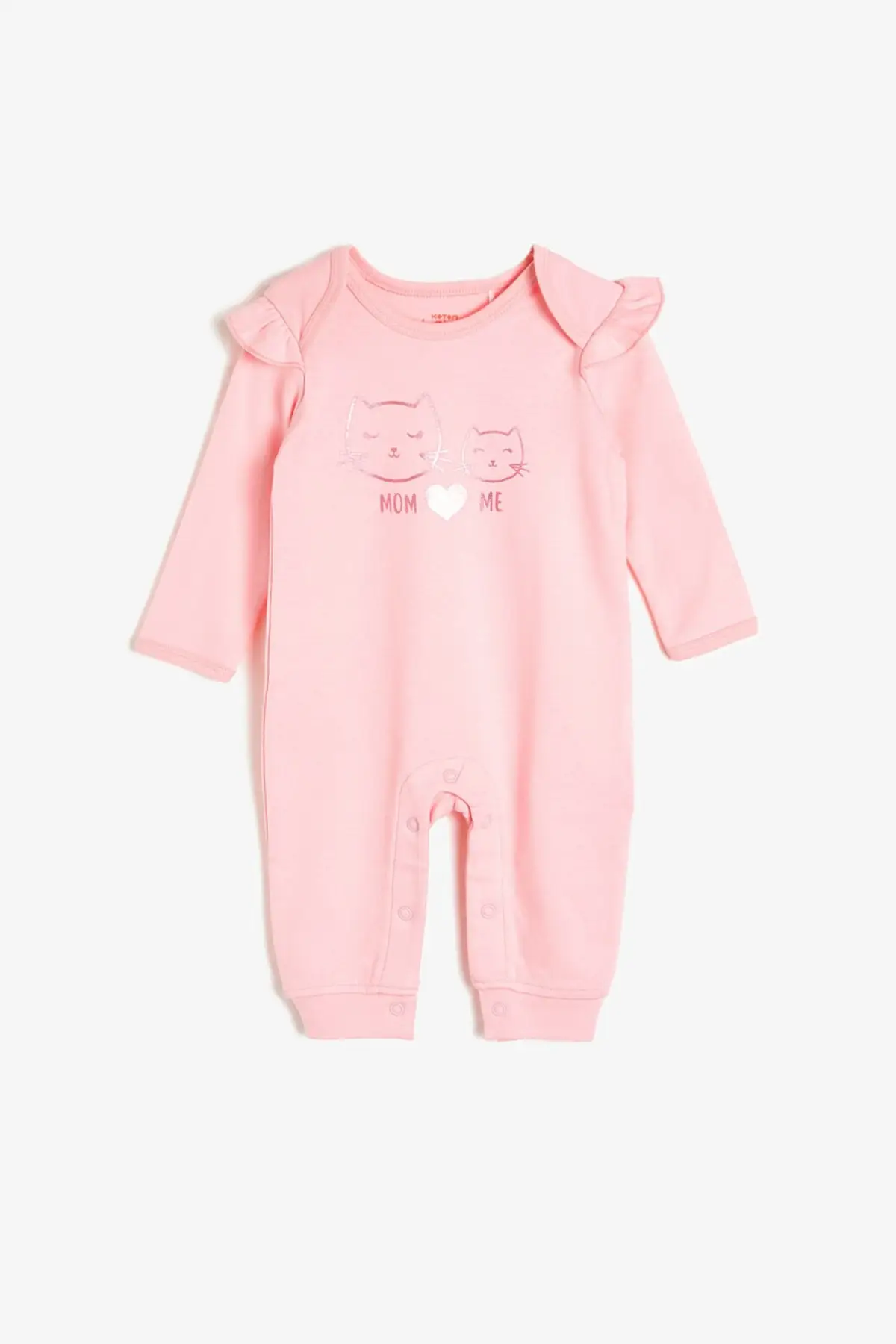 Koton детский розовый костюм с рисунком комбинезон для детей| |