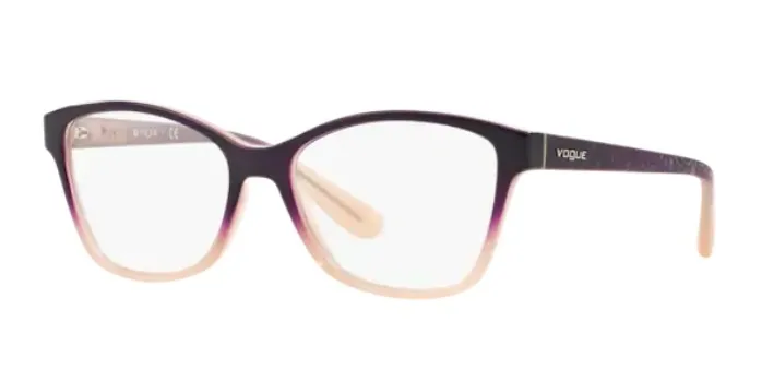 Vogue 2998 2647 52 Eyeglass Frame, Women Optical Frame, Cat eye purple / reddish Design, High Quality, Desing Eyegalss Frame