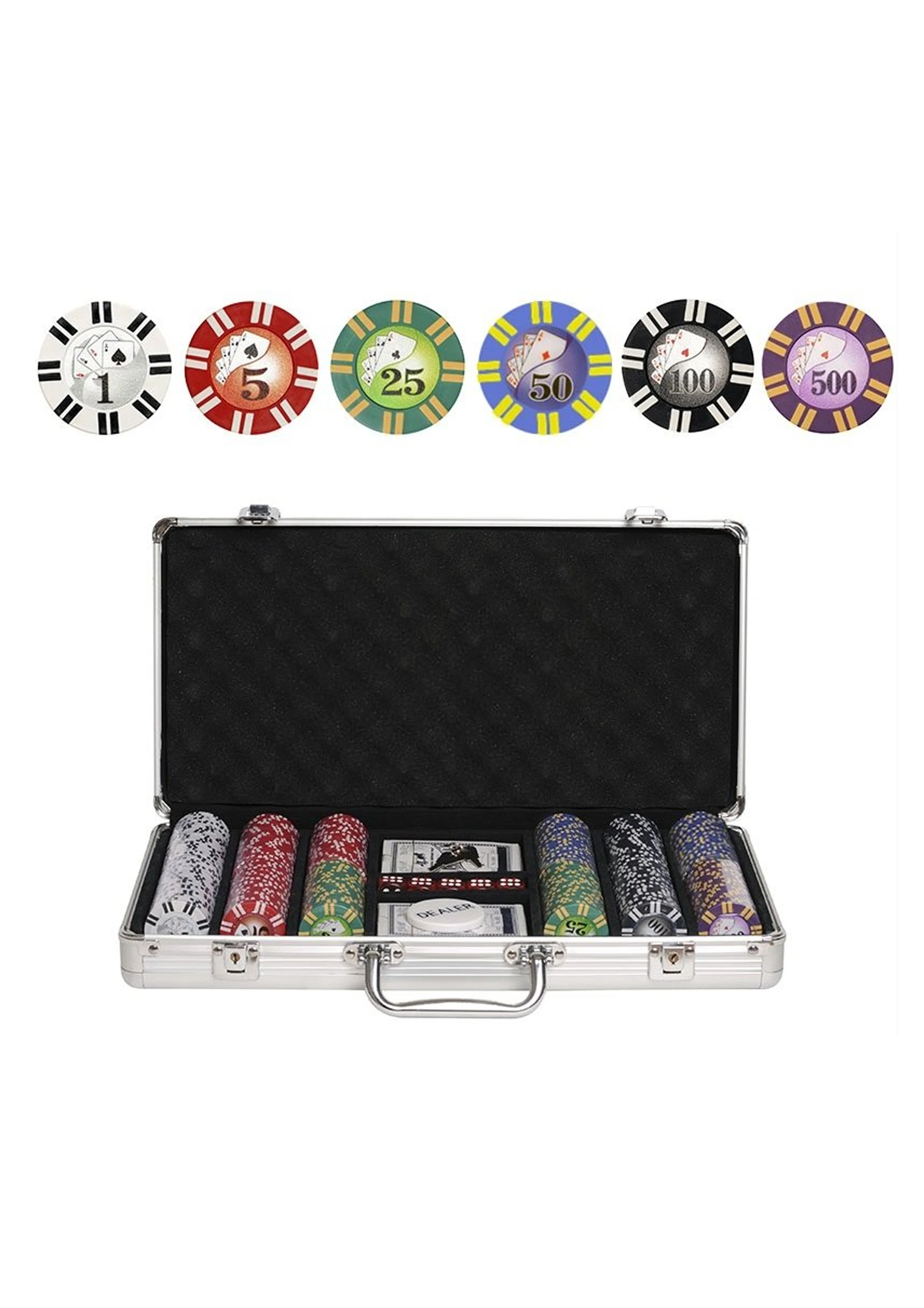 Набор для покера Royal Flush на 300 фишек|Покерные фишки | |