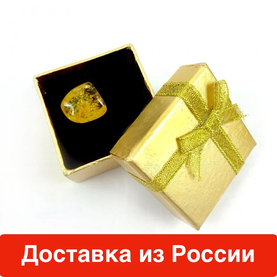 Янтарь натуральный в подарочной упаковке|Подвески| |