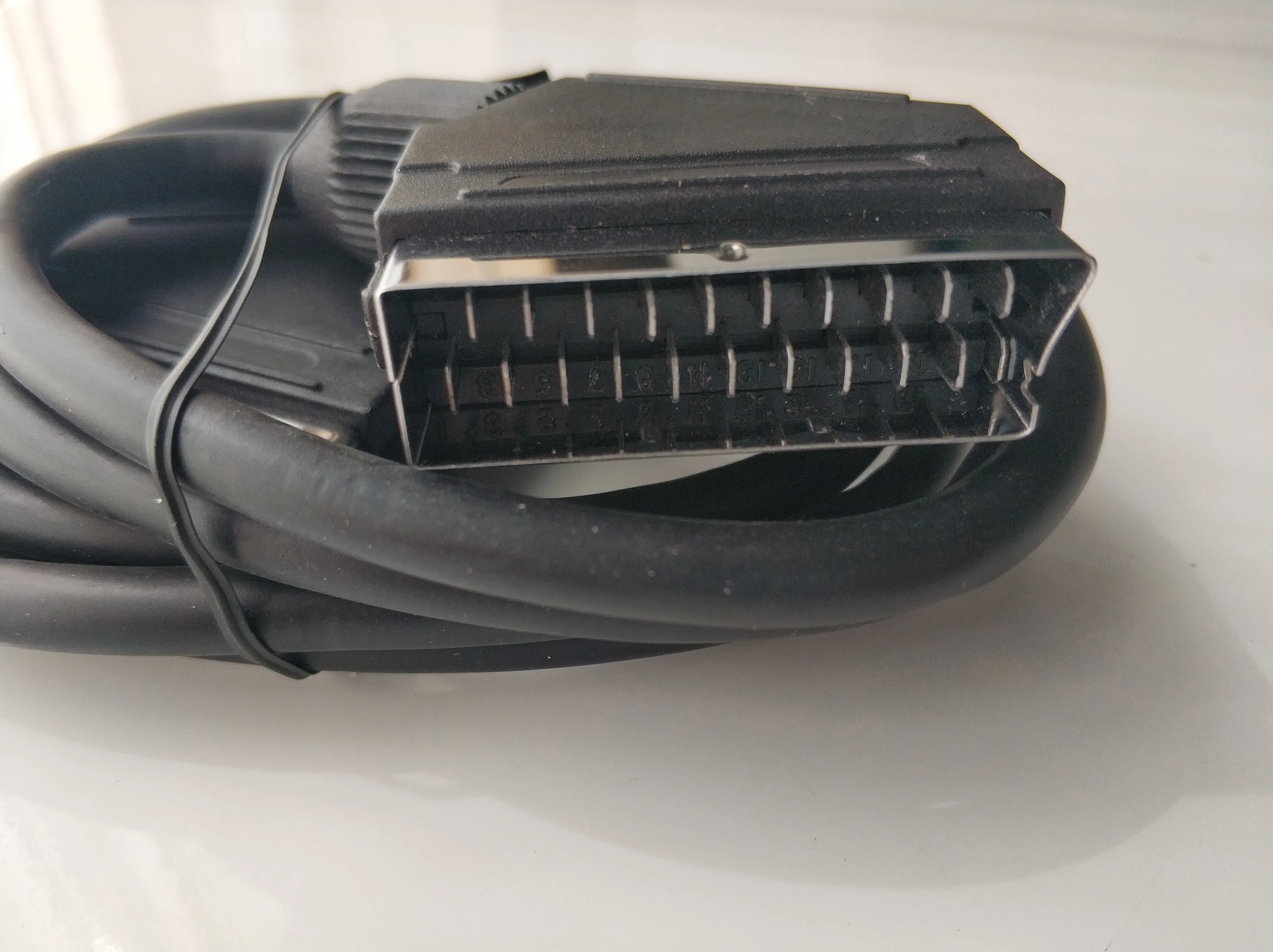 ШНУР Кабель Scart - 1 5 м 21 штырьковый кабель свинцовый провод Папа-папа для видео DVD