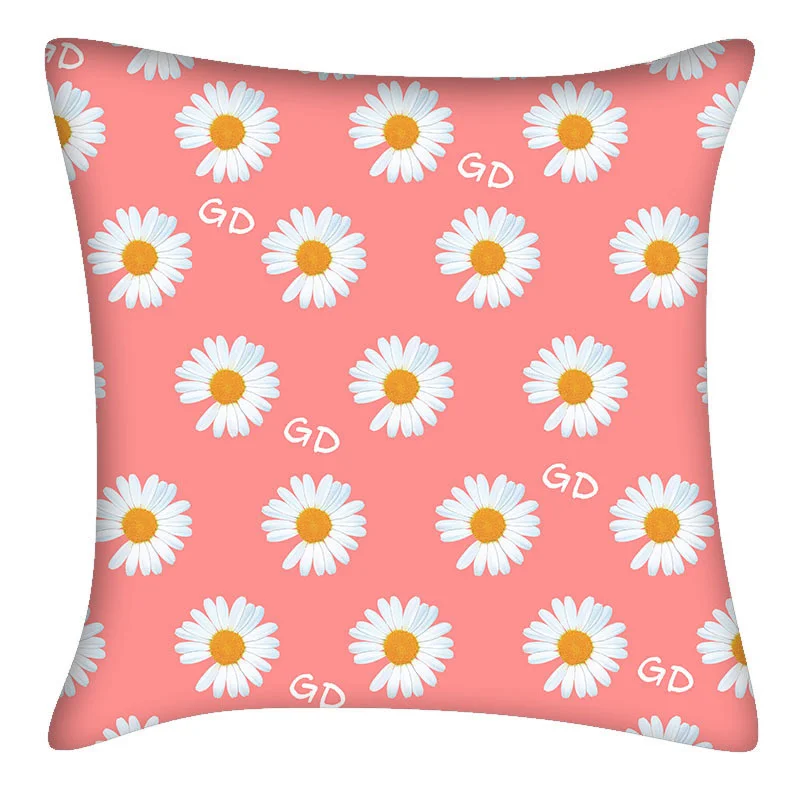 

1PCS Korean GD Little Daisy Pattern Fashion Cushion BigBang Soft Cotton Sofa Car Pillows Ornament Gifts