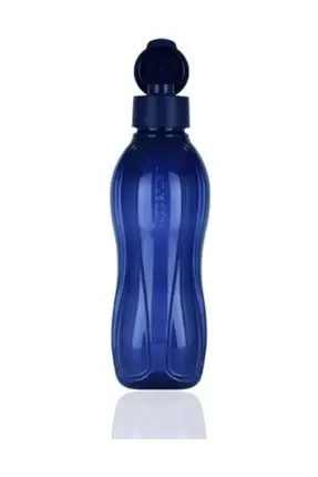 TUPPERWARE 1 lt бутылка темно-синяя Tupperware Eco Lt легкая крышка | Мать и ребенок