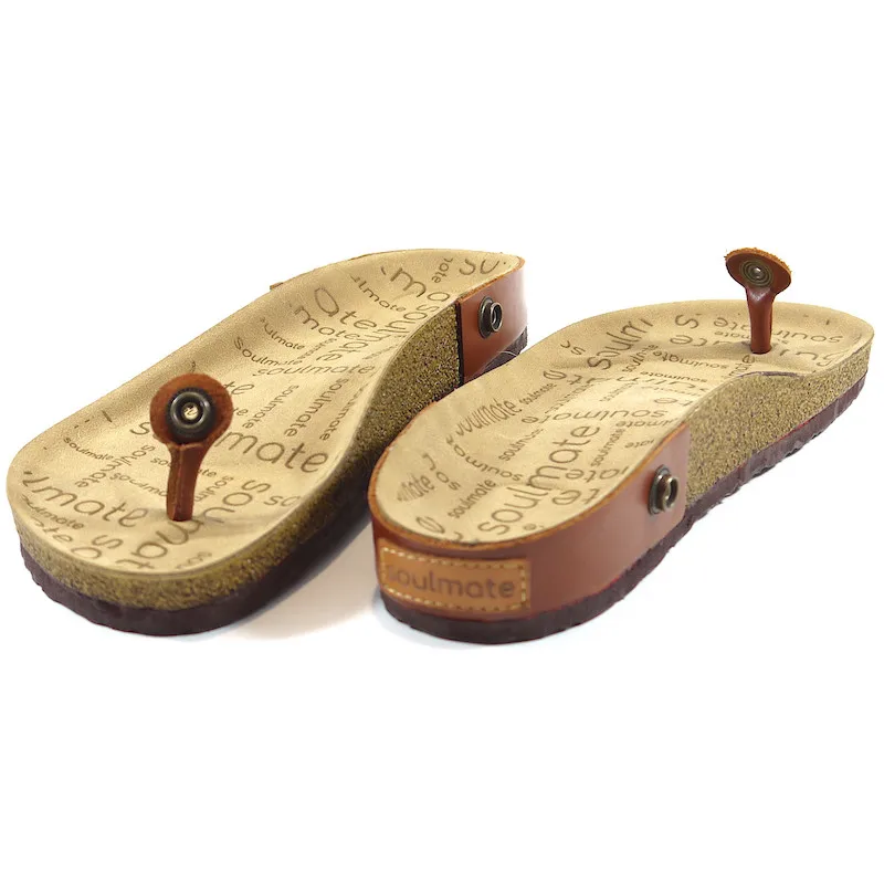 

SOULMATE SANDALS CLOVE SOLES FOR Soulmate Interchangeable sandals upper BROWN, White