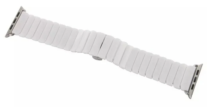 Ремешок для Apple watch 42mm Ceramic Loop New белый|Ремешки часов| |