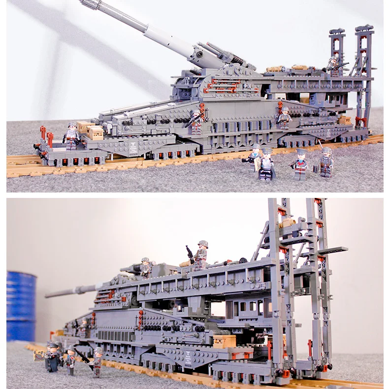 KY10005 Kazi Немецкое сверхтяжелое орудие Дора (art.: 3920ba4faed77) - 3920ba4faed77