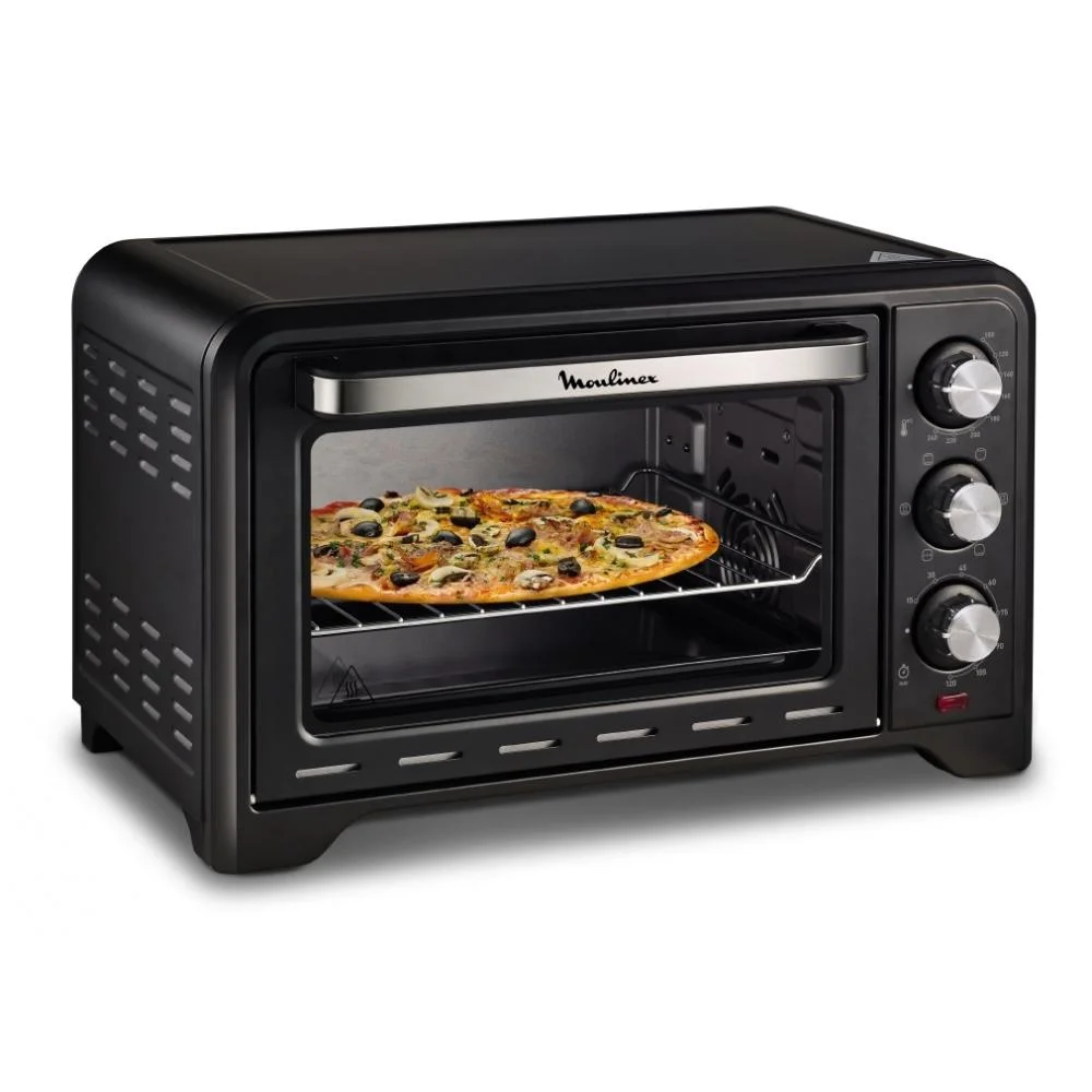 Mini Oven Moulinex Optimo ox444832 Black electric appliances for kitchen | Electric