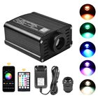 Светодиодный Волоконно-Оптический Двигательосветитель, 16 Вт, Bluetooth, управление через приложение, RGBW