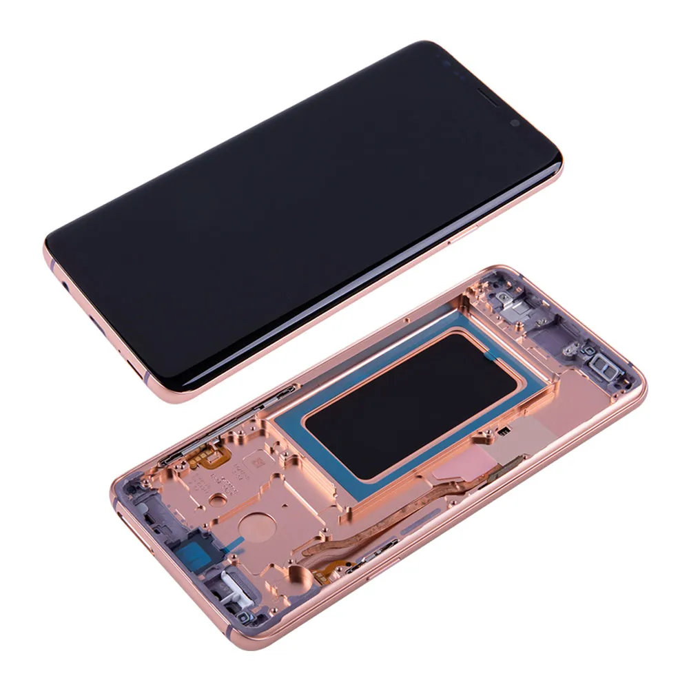 Ori для samsung Galaxy S9 Plus G965F G965U G965W AMOLED дисплей с кодирующий преобразователь сенсорного экрана в сборе запасные части