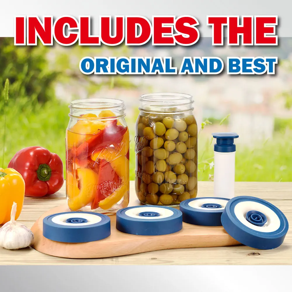 Купить Крышки Для Банок С Насосом