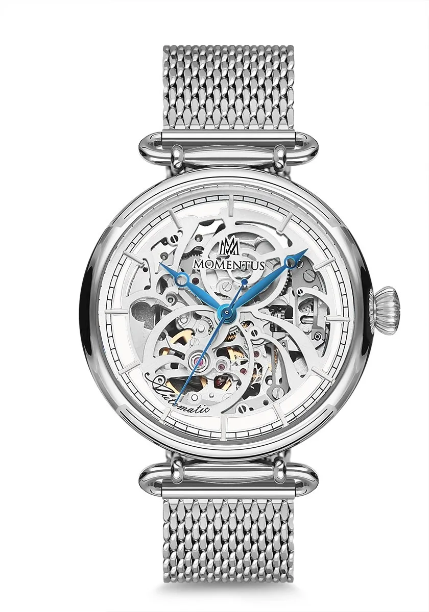 Momentus автоматические часы скелета механические Топ бренд унисекс турбийон