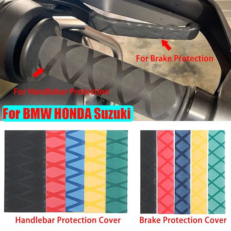 

Motorcycle Heat Shrinkable Non-Slip Handle Rubber Sleeve Handlebar Handle Grip Cover Modified Accessories For BMW HONDA Suzuki
