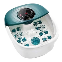 foot spabath massager with heat bubbles and vibration digital temperature control 16 masssage rollers