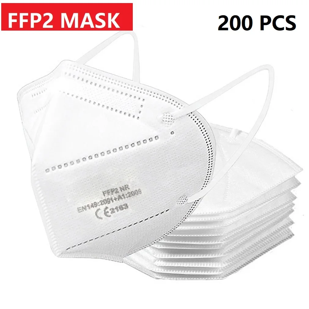 

instock!The Best Five Layers Adult Protective Mask 95% Filtration FFP2 Brand CE Certificate Face Mask Mascarilla