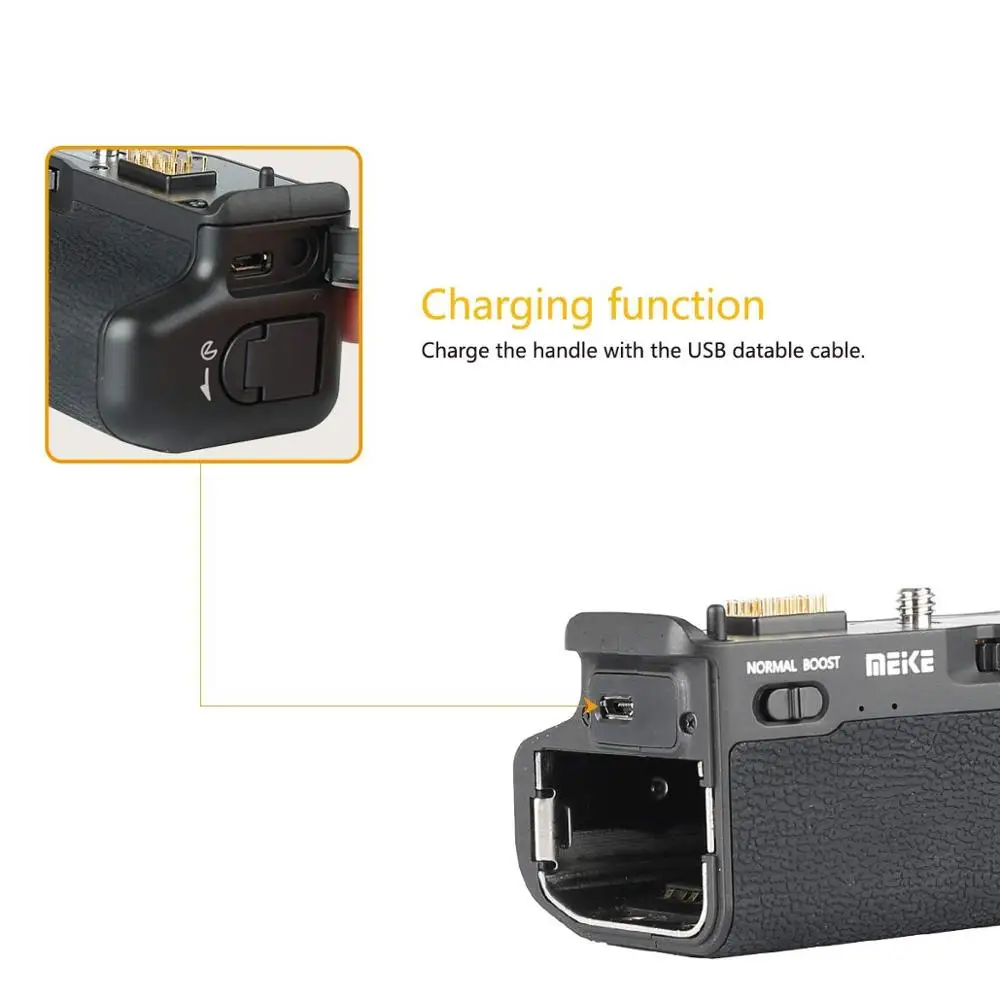 Ручка аккумуляторной батареи Meike MK XT3 Pro для Fujifilm Fuji X T3 с 2 4G Гц беспроводным
