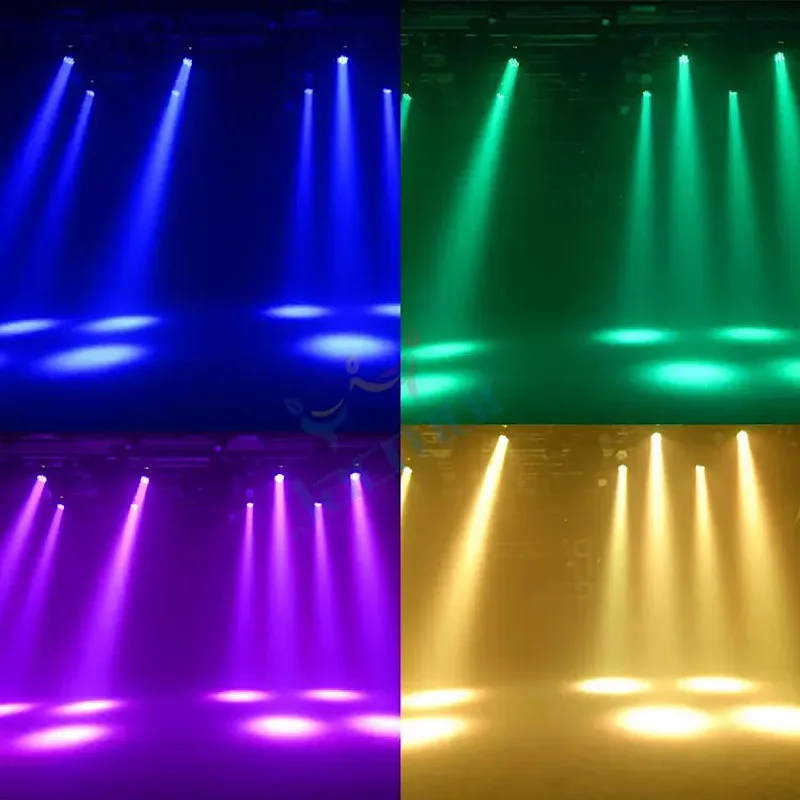 36*3W Светодиодная движущаяся голова для сцены диско световой эффект Wash Beam Spot 200W RGBW DJ освещение для бара на вечеринках, фестивалях, мероприятиях, Рождестве, свадьбах, КТВ и караоке.