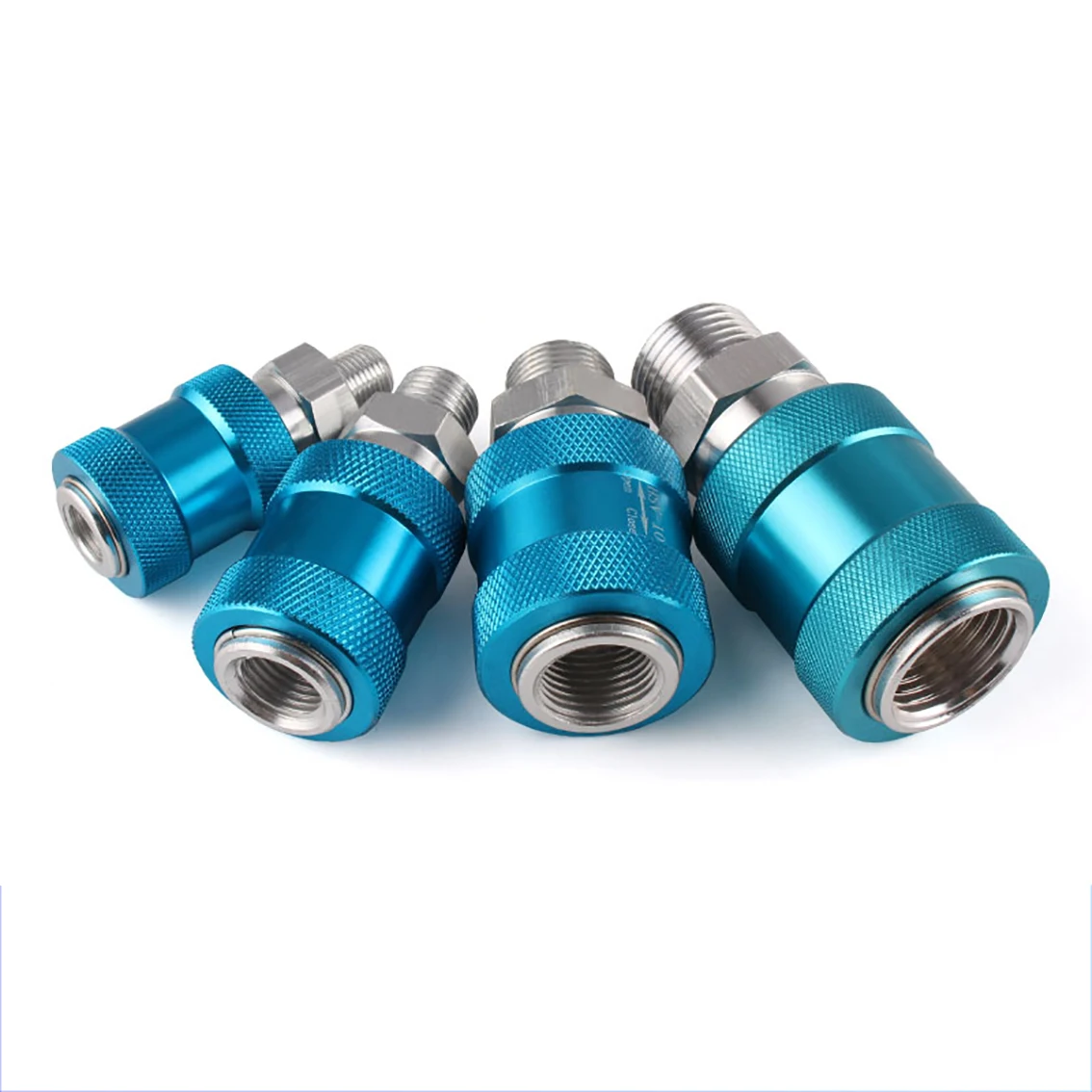 

1Pcs Aluminium 1/8", 1/4", 3/8", 1/2" Pneumatic Exhaust Valve Male Thread Hand Switch Slide Valve Hose Adapter Air Pipe Fitting