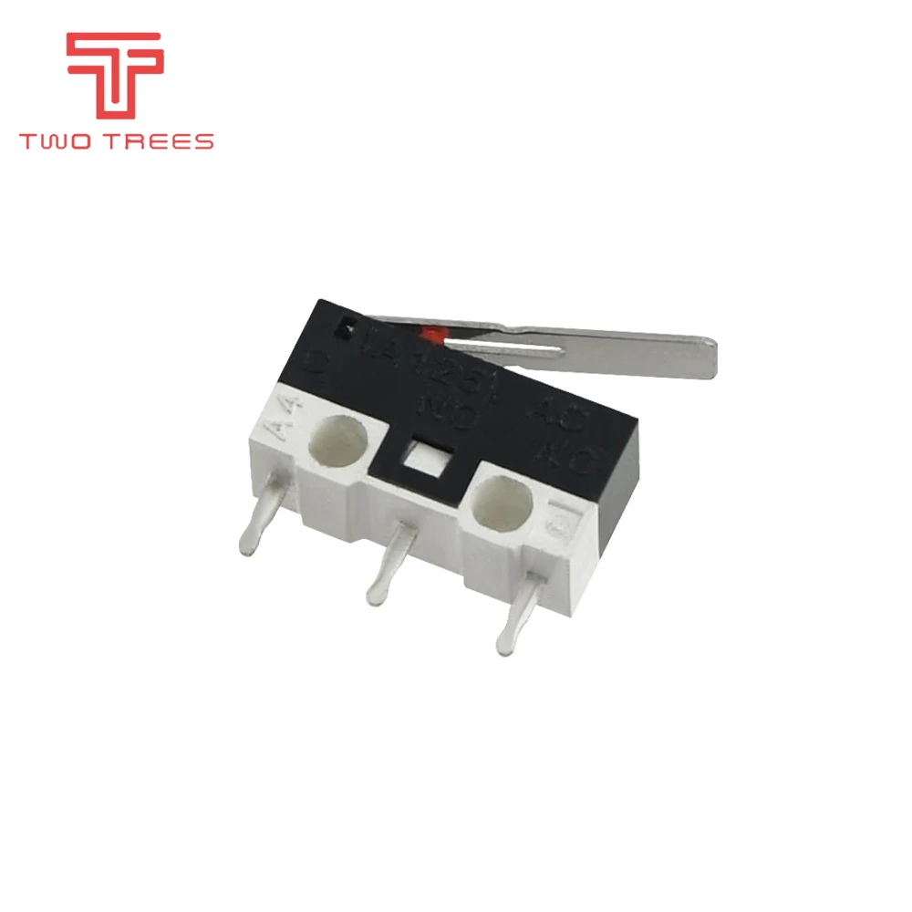 10 шт. концевой микровыключатель три прямые ножки Боковая кнопка мгновенный микро