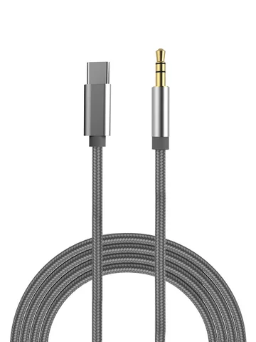 Короткий USB C к 3,5 мм аудиокабель Aux 1 м USB Type C к 3,5 мм стереопровод для наушников автомобильный для Google Pixel 2 3 4 XL Samsung S21