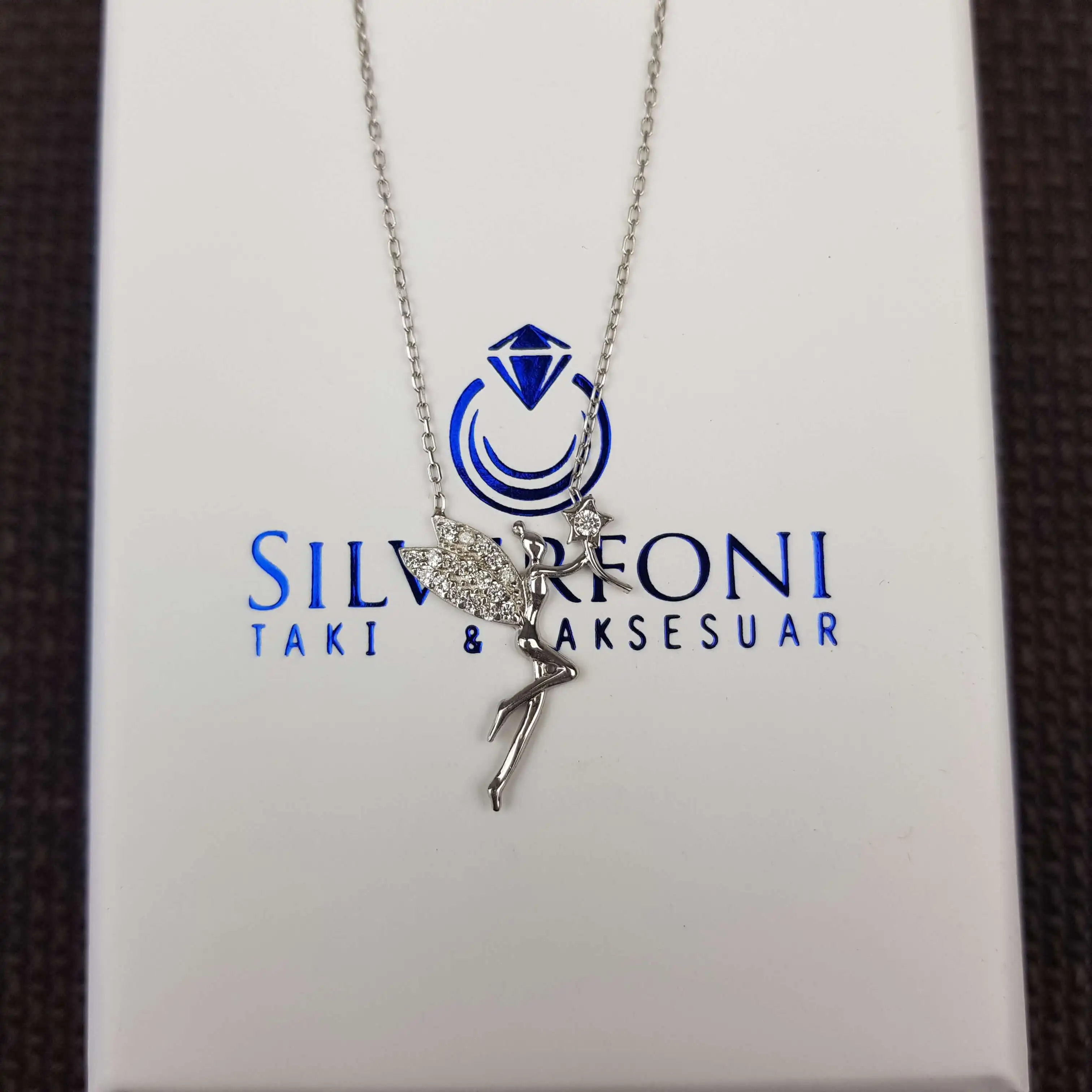 Collier en argent Sterling 925 pour femmes, pendentif en pierre de Zircon, petit conte de fées, cadeau d'anniversaire, chaîne élégante, luxe Cool