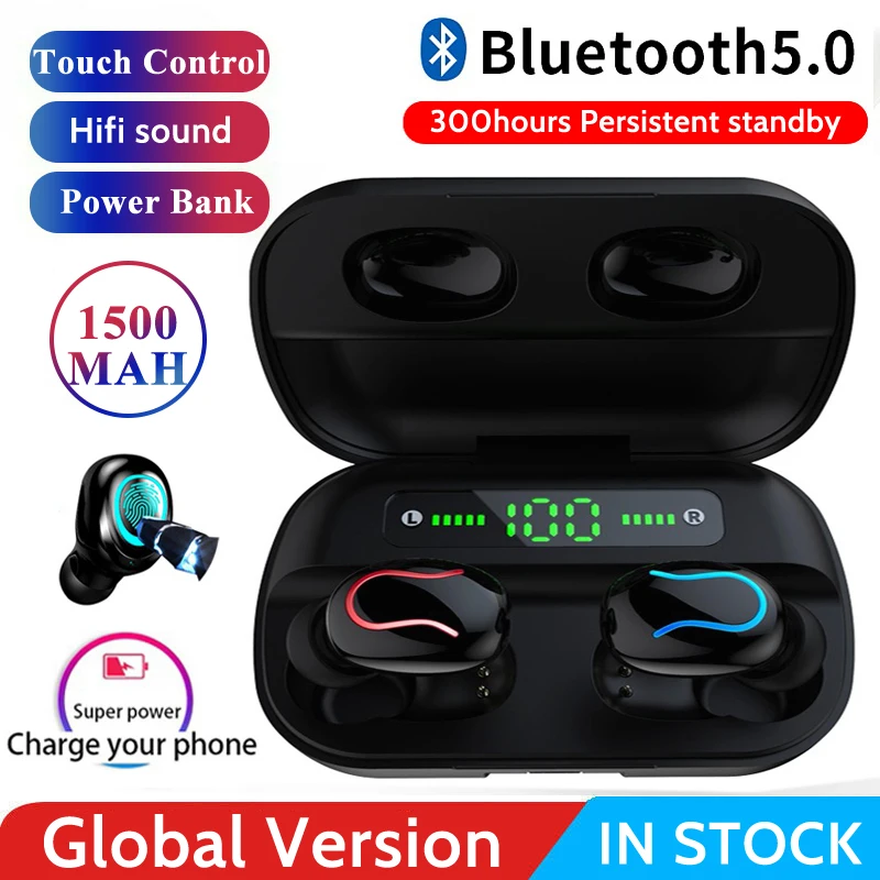 Беспроводные наушники HBQ Q32 TWS гарнитура Bluetooth 5 0 беспроводные настоящие Мини PK i10 |