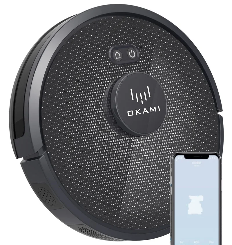 Робот-пылесос Okami U100 Laser Plus (с УФ-лампой) | Бытовая техника