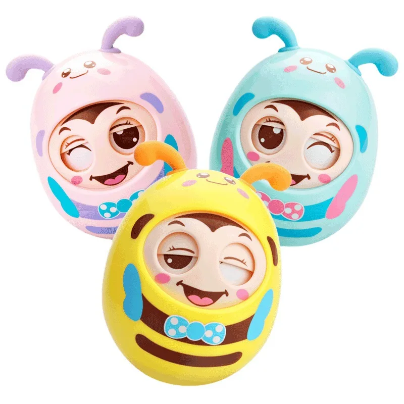 

Baby Rattle Mobile Doll Bell Blink Eyes Teether Toy Fun for Tumblers Newborns Gift Baby 0-12 Months Toys Babies Interactive Toys