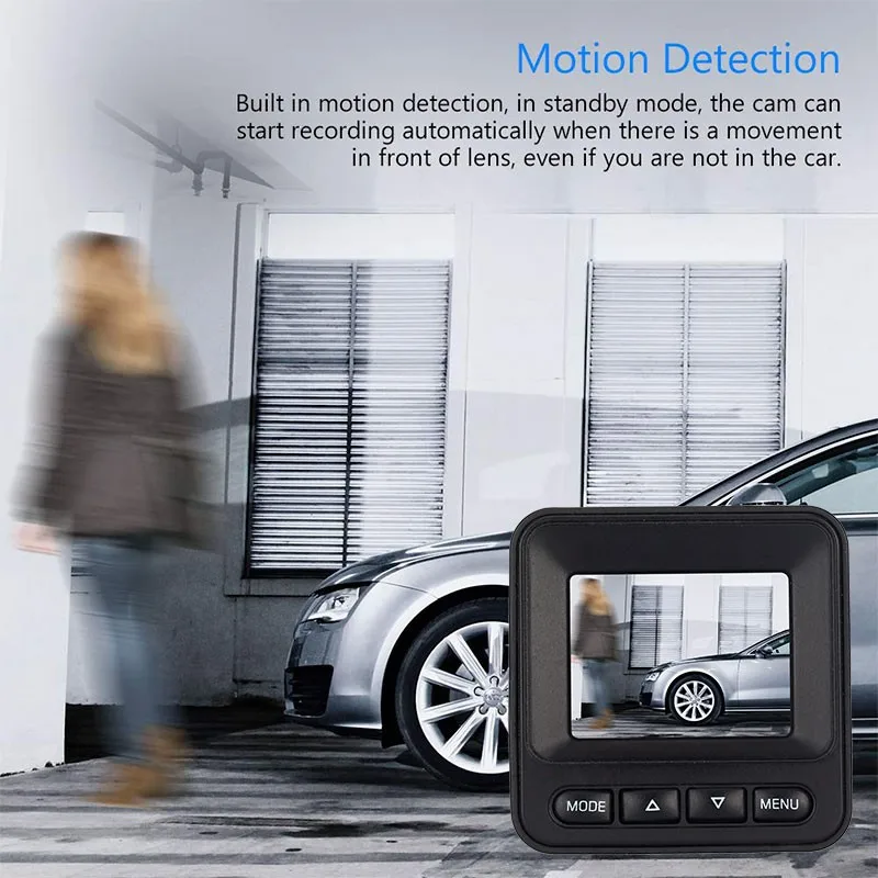 Новинка 1,5 дюймов Мини Автомобильный видеорегистратор Dashcam 1080P Full HD Авто видеорегистратор 170 градусов широкоугольный видеорегистратор квадратный скрытый Автомобильный видеорегистратор