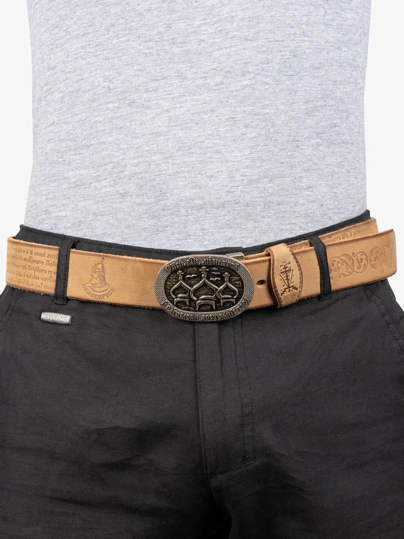 Ремень мужской Великоросс Соловецкий|Мужские ремни| |