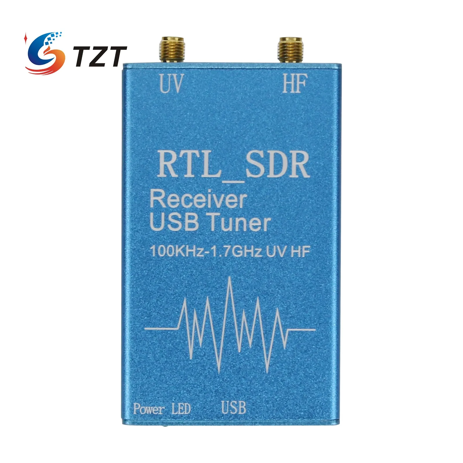 TZT 820T/820T2 для RTL SDR приемник USB тюнер 100 кГц-1 7 ГГц UV HF RTL2832U + R820T2 радиосвязи |