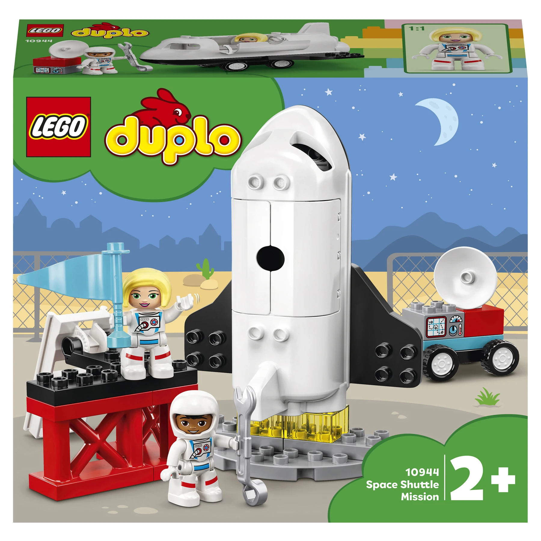 Конструктор LEGO DUPLO Town 10944 Экспедиция на шаттле | Игрушки и хобби