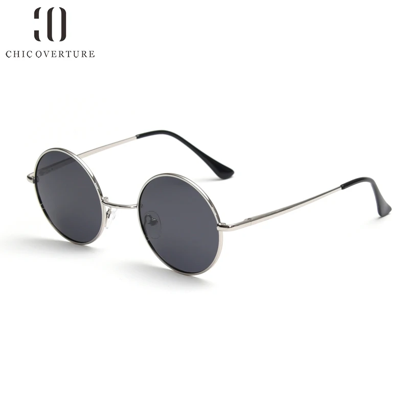 

Chic Overture Classic Retro Round Sunglasses Men Women Polarized Sun Glasses Fashion Lenses Metal Frame Eyewear Driving UV400