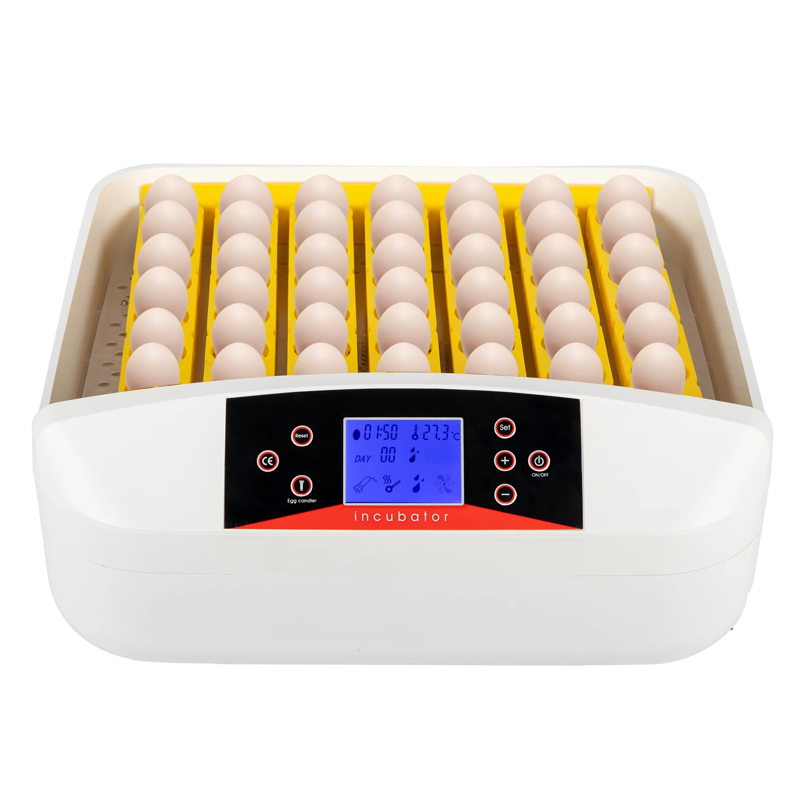 

110V 80W 42/56 Eggs Incubator Intelligent Automatic Chicken Duck Egg Hatcher Digital Hatching High Quality Home Tool