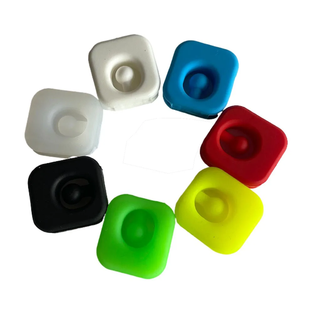 4PCS Retail NEW Candy Color Silicone Tennis Damper Shock Absorber to Reduce Vibration Dampeners