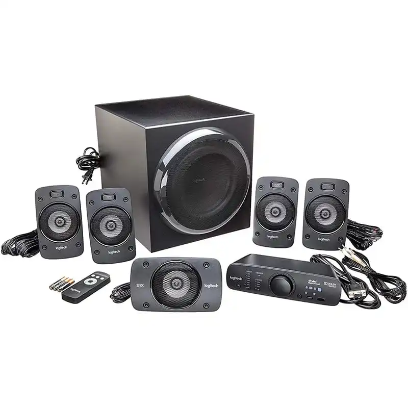 Logitech Z906 THX 5 1 Surround DolbyDigital DTS hoparkunr 500W RMS | Электроника