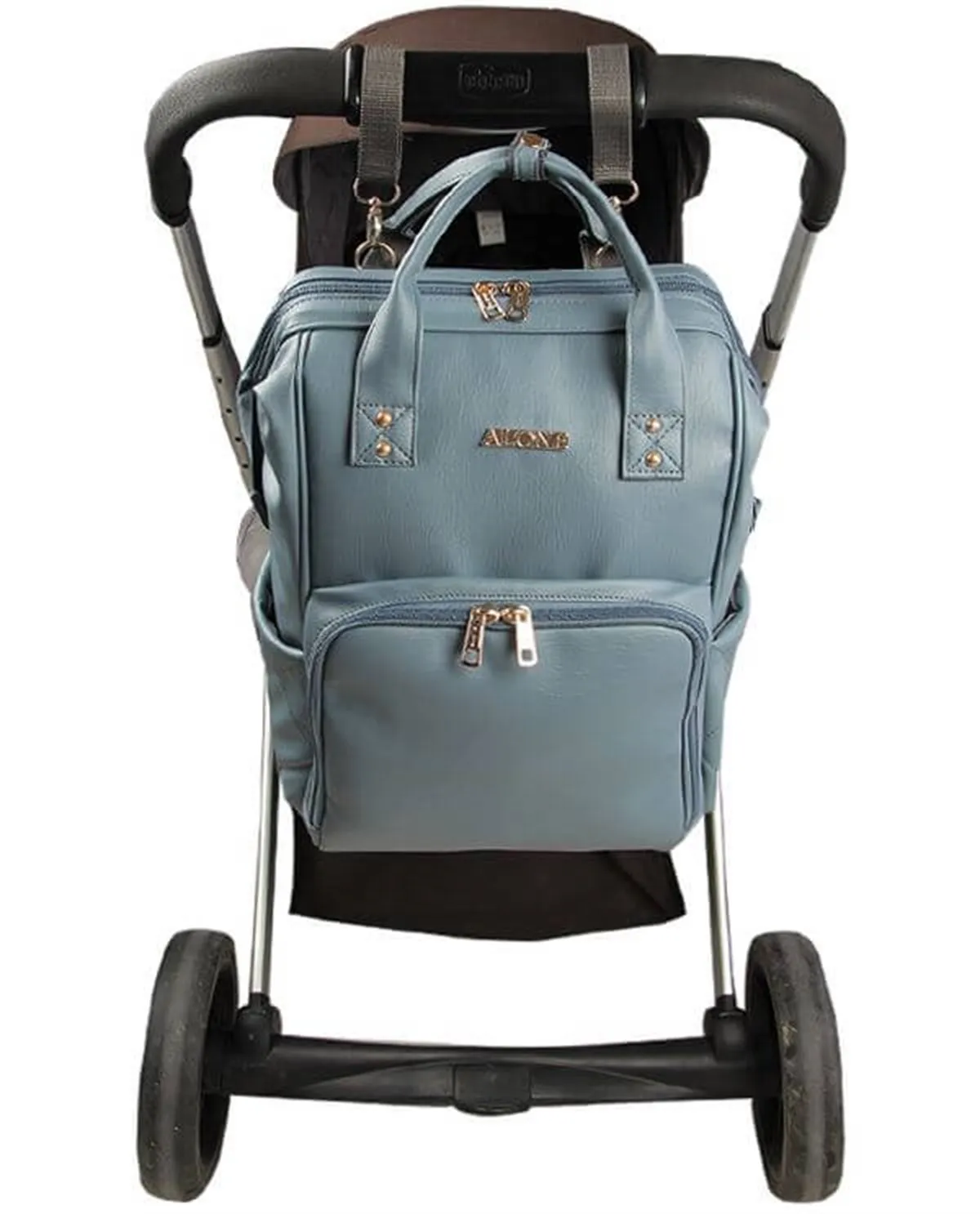 

Fashion Mummy Maternity Nappy Bag PU Leather Diaper Bag Travel Backpack Nursing Bag for Baby Care Women's Fashion Bag