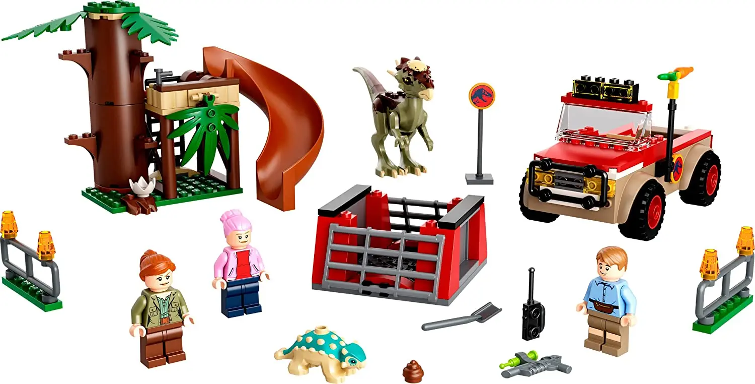 Конструктор LEGO Мир Юрского периода 76939 стильный динозавр Побег игрушечный