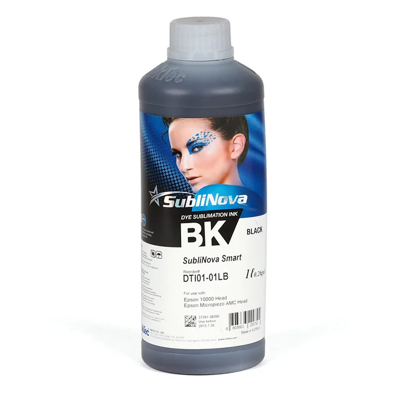 Чернила сублимационные Inktec DTI01-01LB DTI02-01LC DTI03-01LM DTI04-01LY DTI05-01LLC DTI01-01LLM 1 литр - купить по