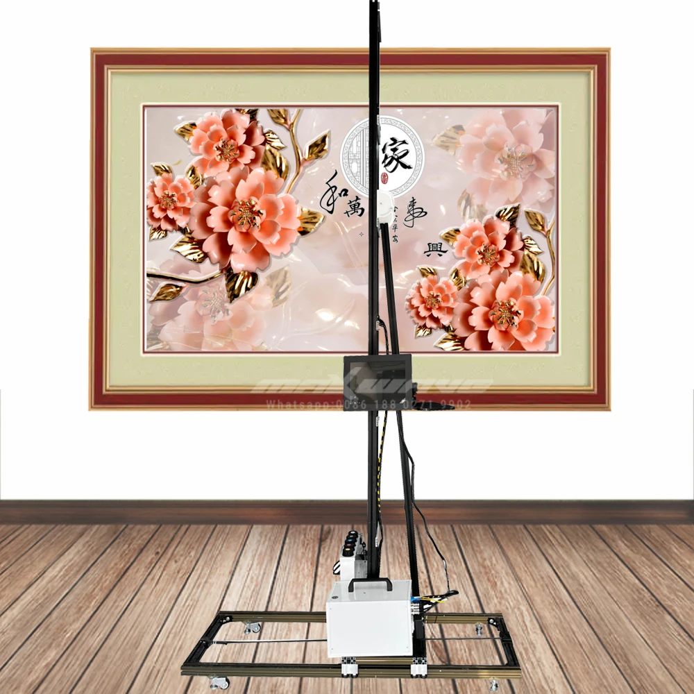 Вертикальная 3d-машина для печати на стенах украшения зданий ЧПУ художественной